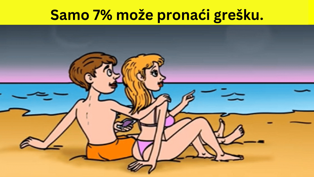 Postoji velika greška skrivena u ovoj slici! Možete li je pronaći?